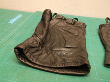 Set of Harley Davidson womans fingerless leather gloves size M