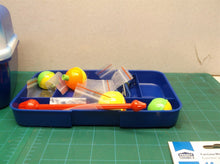worm gear tackle box with some tackle