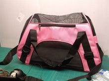 Pink small dog carry bag