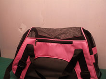 Pink small dog carry bag