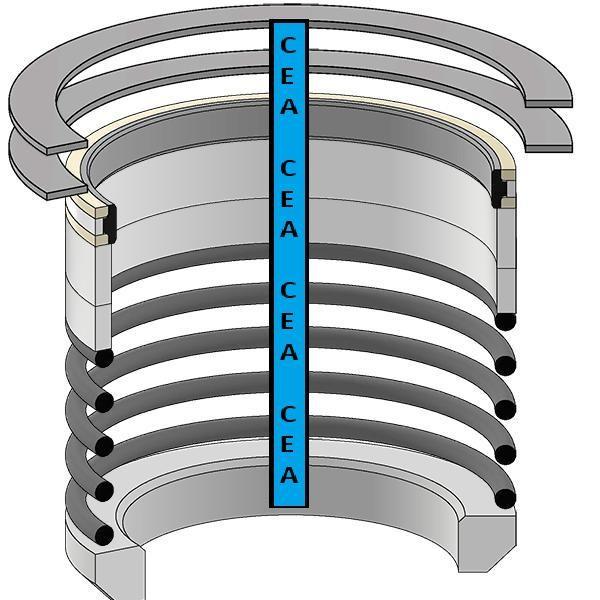 AH212101 Boom Bucket Tilt Lift Cylinder Seal Kit Fits John Deere 444H-444J 650G-