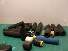 Lot of 25+ grips & caps for building fishing gear