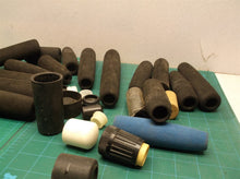 Lot of 25+ grips & caps for building fishing gear