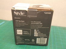 Style Selections Adjustable Black Swing-Arm Desk Lamp