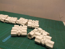 (25) JACO 15-8-P-PG Polypropylene Union Connector 1/2 OD Tube x 1/2 OD Tube
