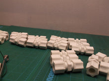 (25) JACO 15-8-P-PG Polypropylene Union Connector 1/2 OD Tube x 1/2 OD Tube