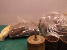 assorted lot o sanding accessories