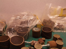 assorted lot o sanding accessories