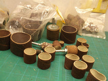 assorted lot o sanding accessories