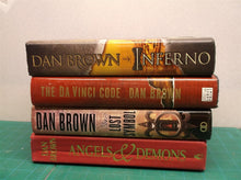 Lot of 4 books Angles & Demons The Lost Symbol - Hardcover By Brown, Dan The Da