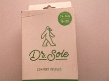 dr sole comfort insoles 14 to 14 1/2 mens 16 to 16 1/2 womans
