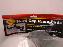 Western Safety Hard Cap Knee Pads Foam Adjustable New