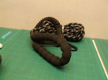 black & white leash