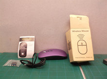 smart & wireless perfect life wireless mouse purple