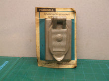 Hubbell HBL5222 Non-Metallic Vertical Duplex Receptacle Single Gang Cover