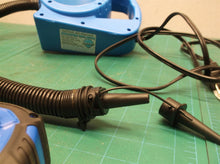 120 volt ac electric balloon inflator blue