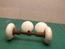 lot of vintage door knob parts