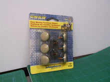 7/8-Inch Slide Glide Nail On Furniture Sliders, Beige, 8-Pack
