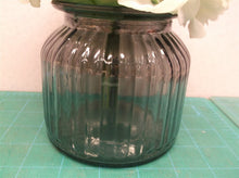 Artificial Flower and Glass vase Decoration