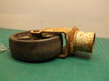 wheel for trailer jack with a 2" hole