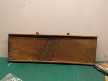 Vintage wooden slicer straw cutter