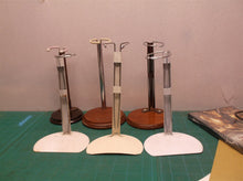 lot of 6 doll stands 3 widen base & 3 partial oval bases