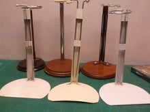 lot of 6 doll stands 3 widen base & 3 partial oval bases