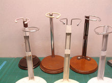 lot of 6 doll stands 3 widen base & 3 partial oval bases