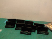 Lot of 7 black Discover business card holder