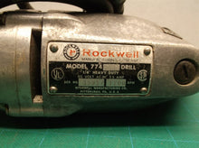Vintage Rockwell Drill Model 774 1/4" heavy duty
