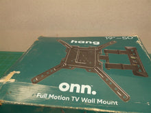 onn. Full Motion TV Wall Mount for 19" to 50" TVs, up to 15° Tilting