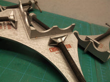 Sears Craftsman No.9-6666 Aluminum Body Steel Screw Corner Clamp Set of 4