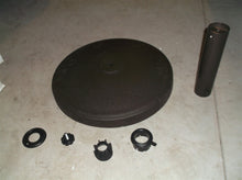 Base & upright tube with some hardware from a Style Selections umbrella base
