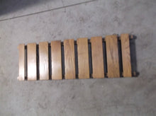 Hanging Wooden wine glass rack 35 x12x2