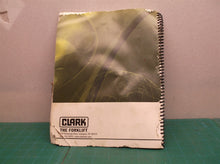 clark FORKLIFT parts manual gps17 lpg for serial number GP127-0707-7237