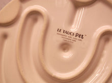 LE TAUCI PET Dog Slow Feeder Bowl Ceramic, Puzzle Dog Food Bowl for Small Medium