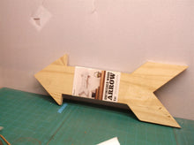 Arrow Direction Unfinished Wood Shape 19"