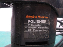 Black & Decker Car Polisher Random Orbit Action 9530 8" 1/3 HP