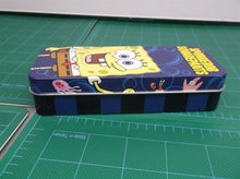 2004 SpongeBob SquarePants Movie Watch & Metal Tin Case Collectible needs batter