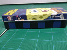 2004 SpongeBob SquarePants Movie Watch & Metal Tin Case Collectible needs batter