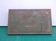 vintage sreel small tool storage box 9 X 5.5