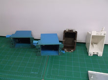 LOT OF 4 Old Electrical Work Boxes
