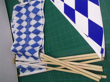 SCHMITT SöHNE 8 FLAGS AND STRING OF 12 TRIANGLE BANNERS