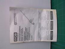 manual only for a Ryobi Ry15523 Expand-it Straight Shaft Trimmer Attachment