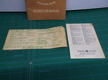 shortwave fm am instruction manual 1985 with mail in material