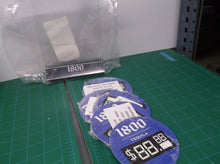 25 1800 tequila price stickers & 1 upright display