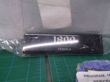 25 1800 tequila price stickers & 1 upright display