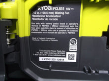RYOBI 18V ONE+ Cordless 7-1/2 in. Bucket Top Misting Fan (Tool Only) PCL851B lx2