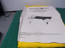 Snowco 3-Bow Tractor Canopy Replacement Cover 40" 10 Oz. Duck Canvas - Yellow