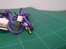 purple audio & charge cable for Boombotix Boombot REX Weatherproof Bluetooth Sp